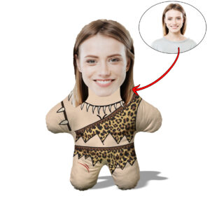 Подушка MiniMe Пещерная девушка, креативный подарок подруге