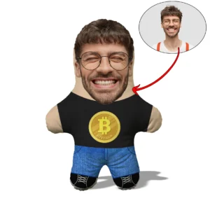 Подушка Биткоин MiniMe, для настоящих криптовалютчиков