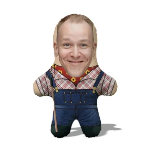 Подушка Фермер MiniMe, подарунок с вашим лицом