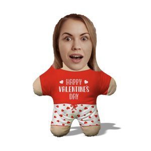 Подушка "Happy Valentine's Day" MiniMe, чудесный подарок для второй половинки на праздник