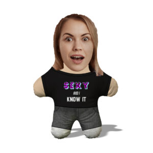 Подушка "S#xy and I know it?" MiniMe