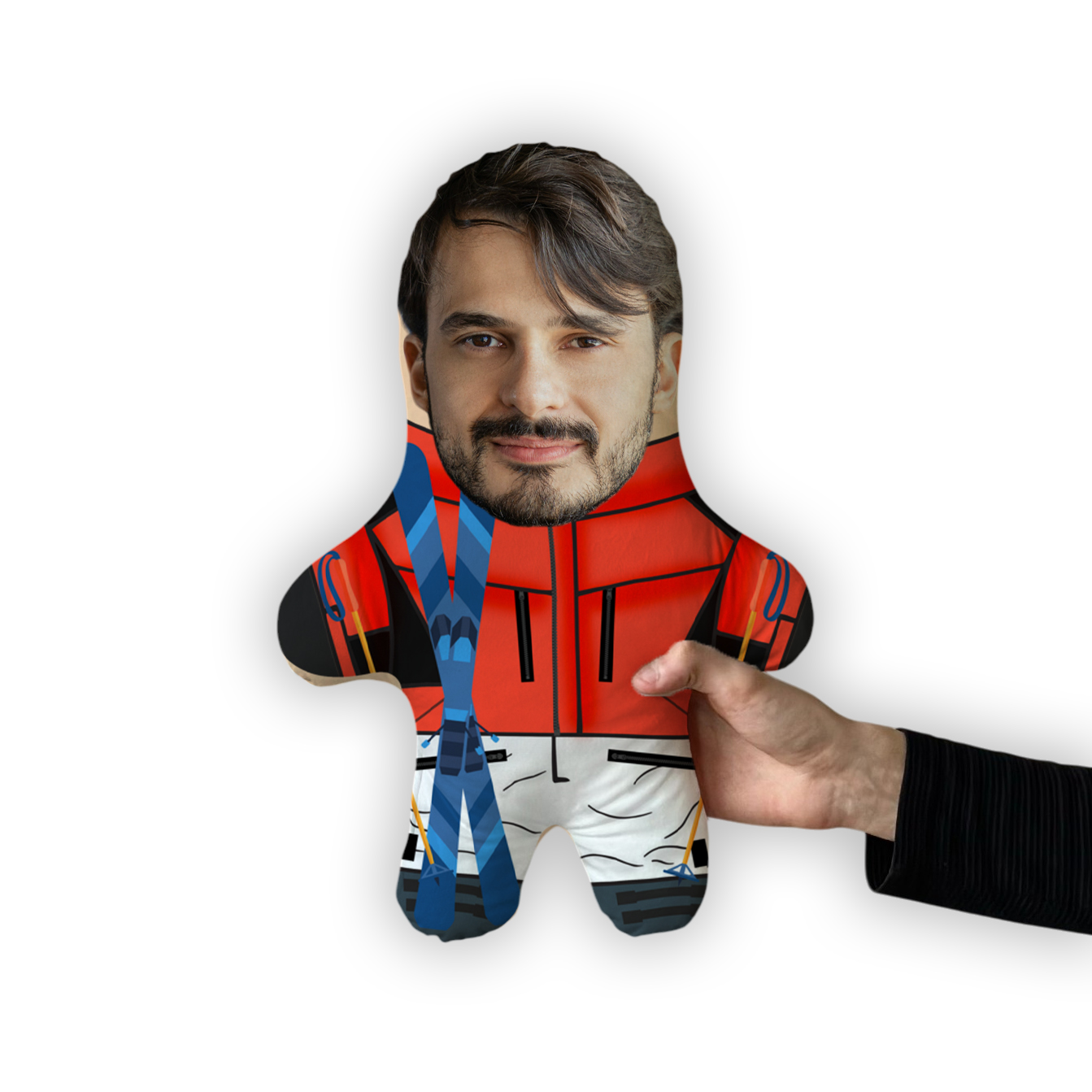 Подушка Лыжник MiniMe, подарок для любителей экстрима - Image 2